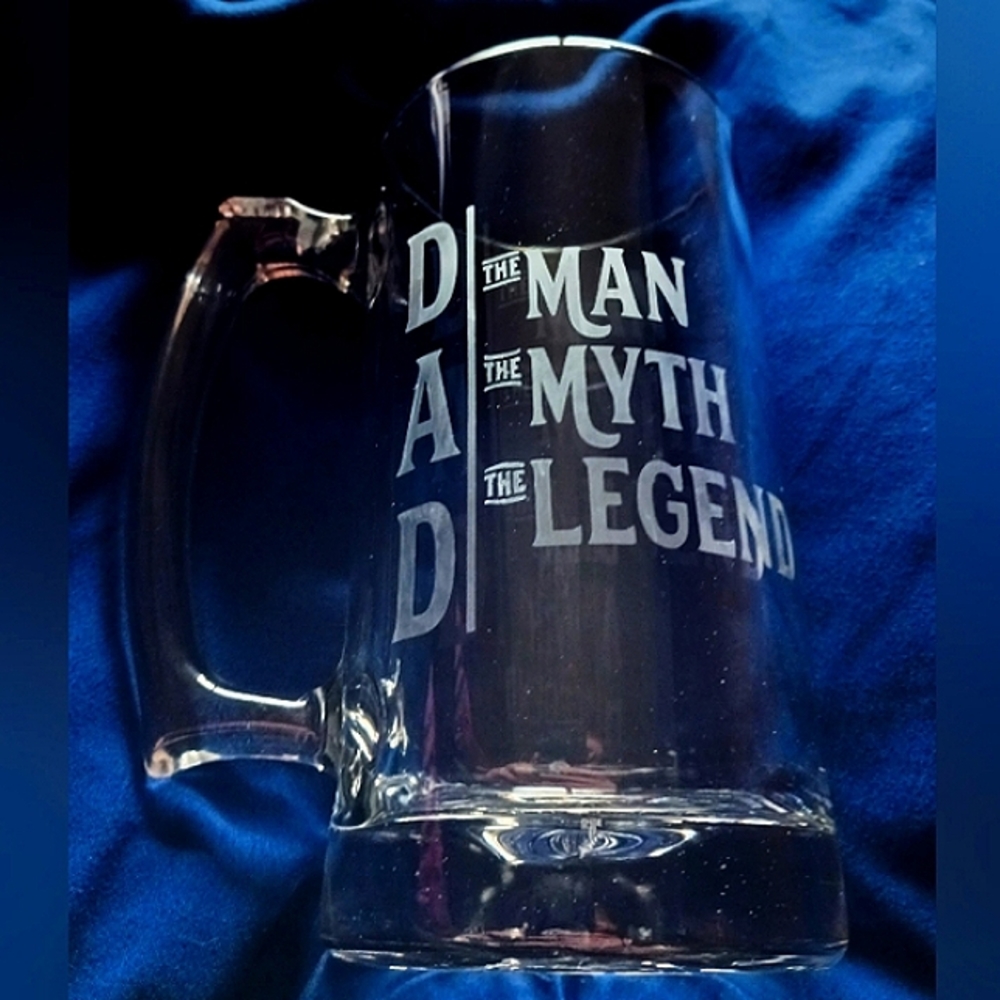Dad's Glass Mug